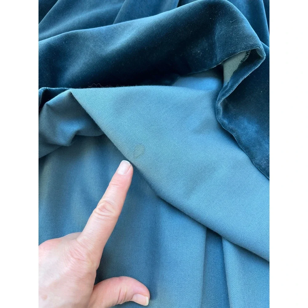 Vintage Laura Ashley Victorian Style Velvet long sleeve Dress - Picture 7 of 10